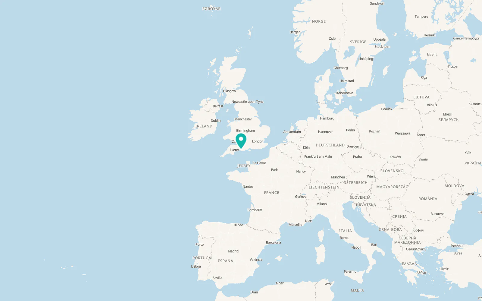 Map of Portesham