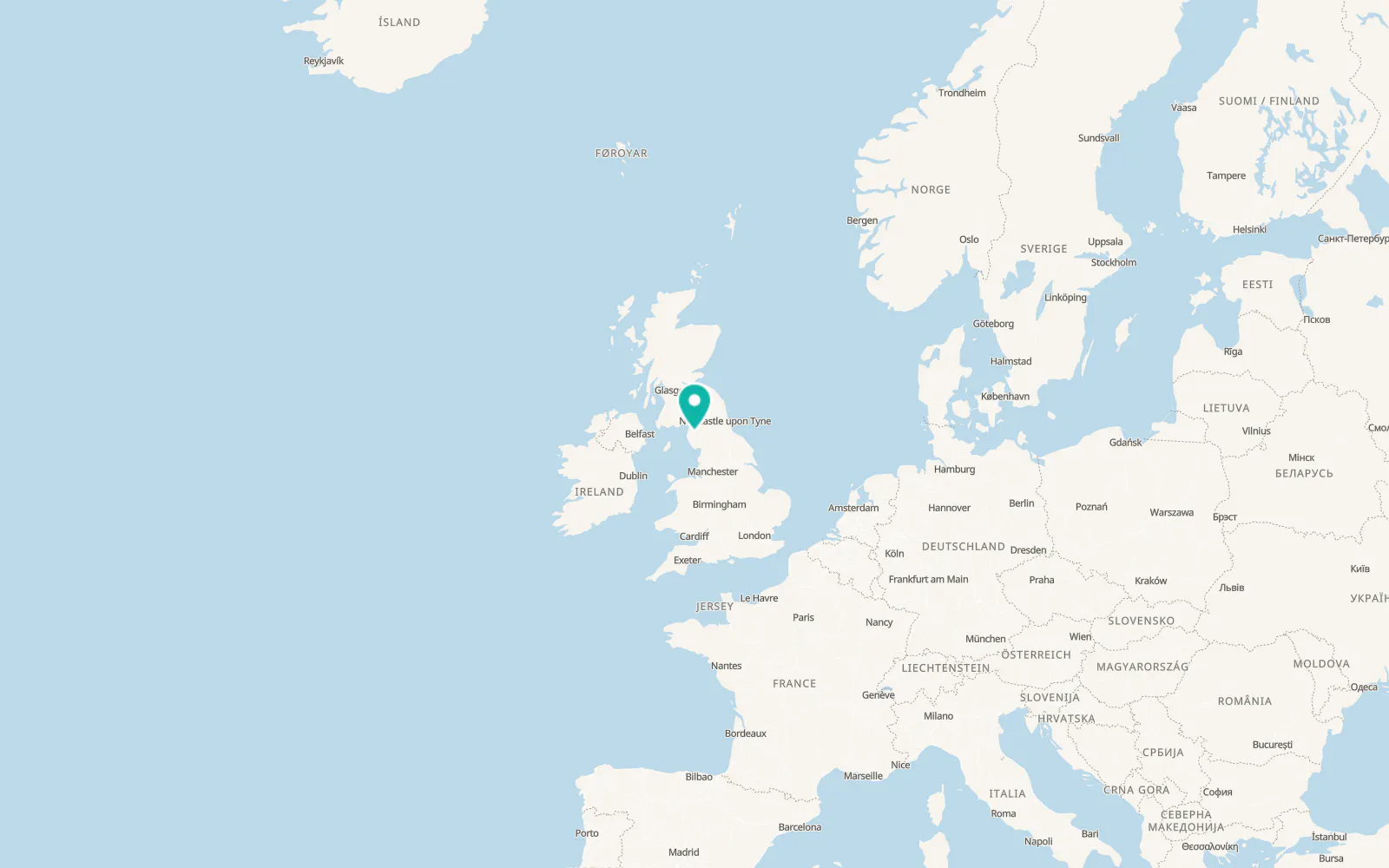 Map of Portinscale
