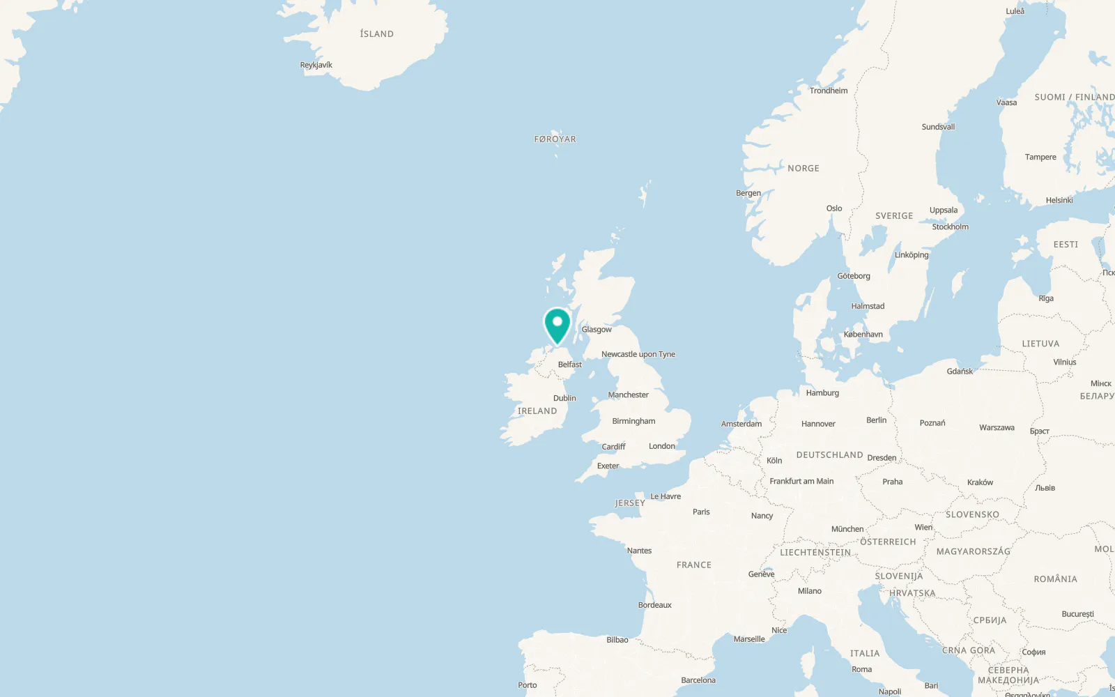 Map of Portstewart