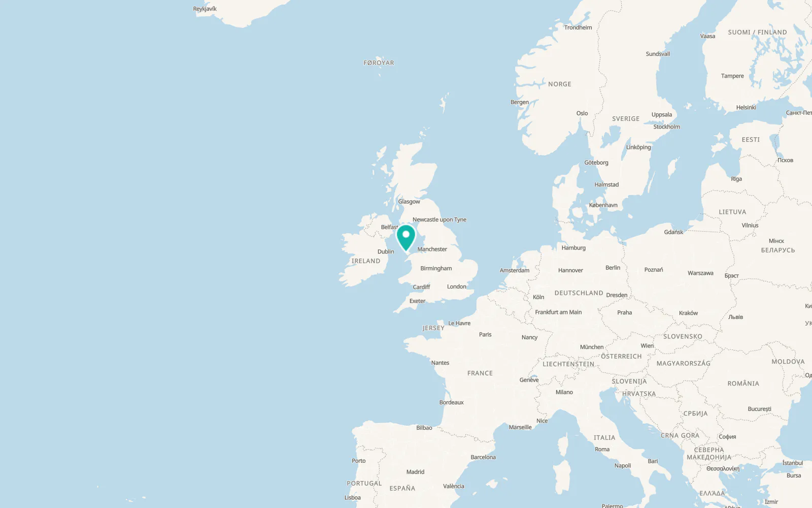 Map of Rhosneigr