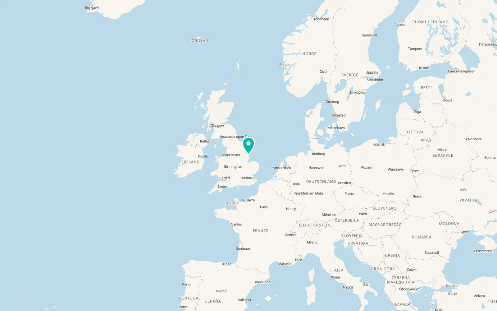 Map of Saltfleet