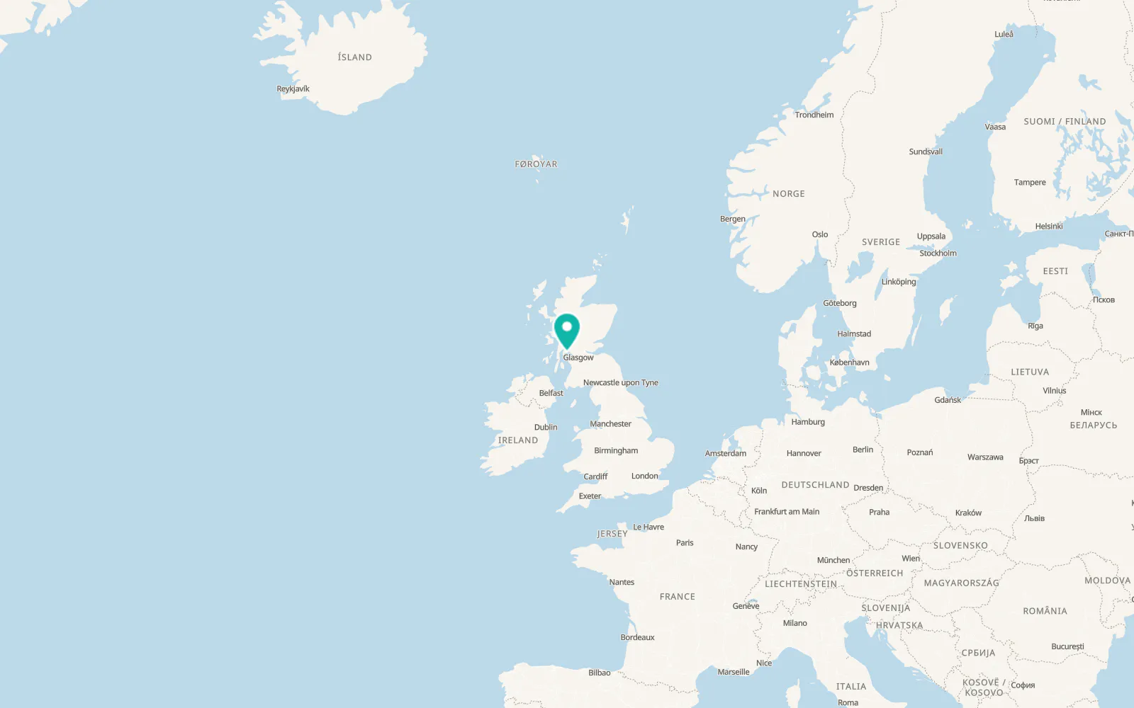 Map of Sandbank