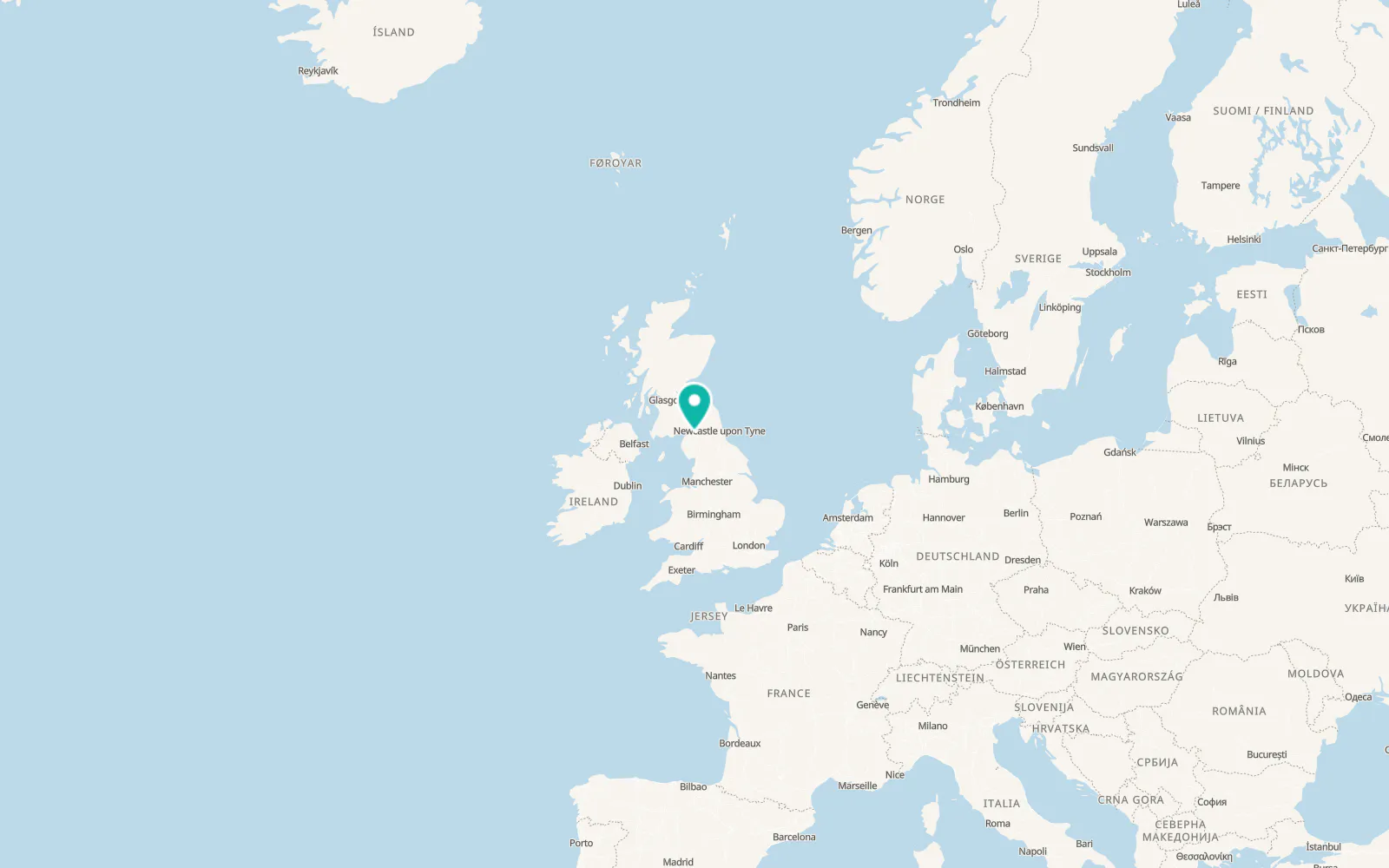 Map of Scotby