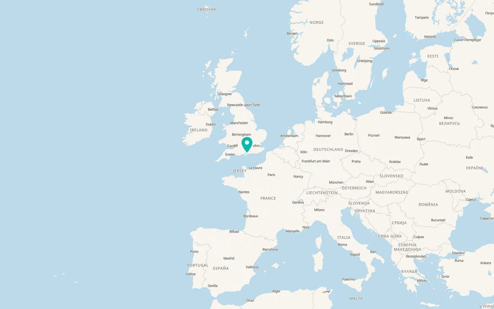 Map of Seaview