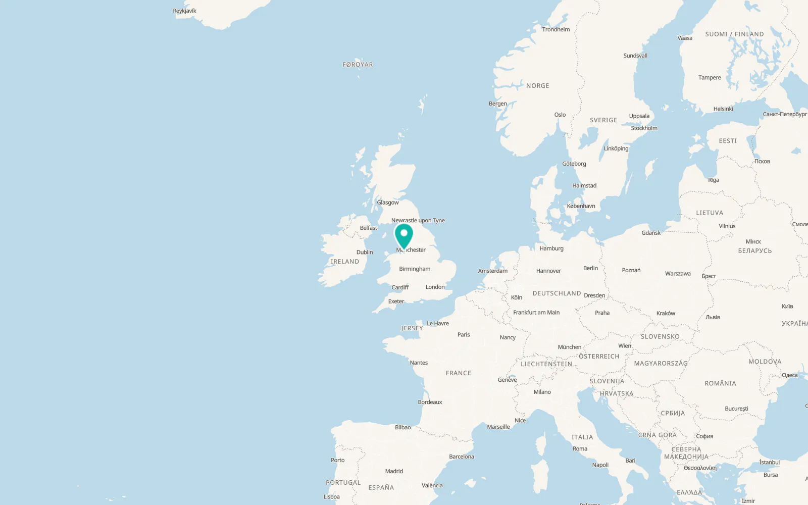 Map of Speke
