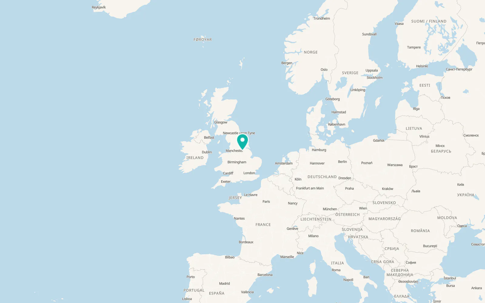 Map of Styrrup