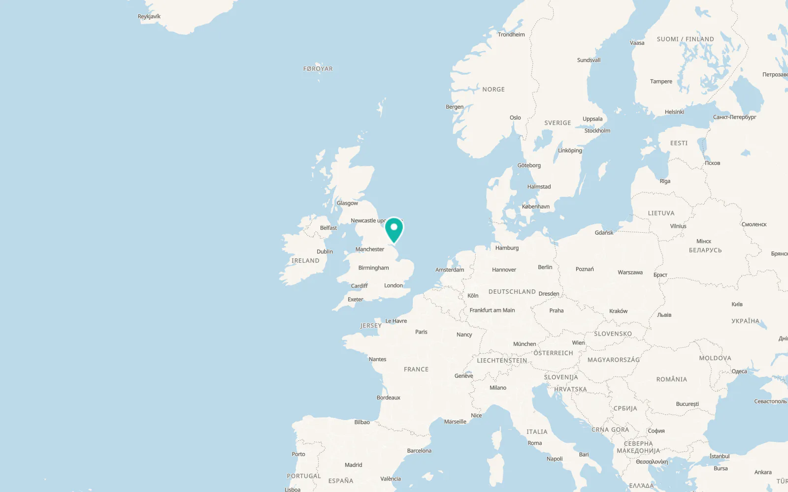 Map of Sunk Island