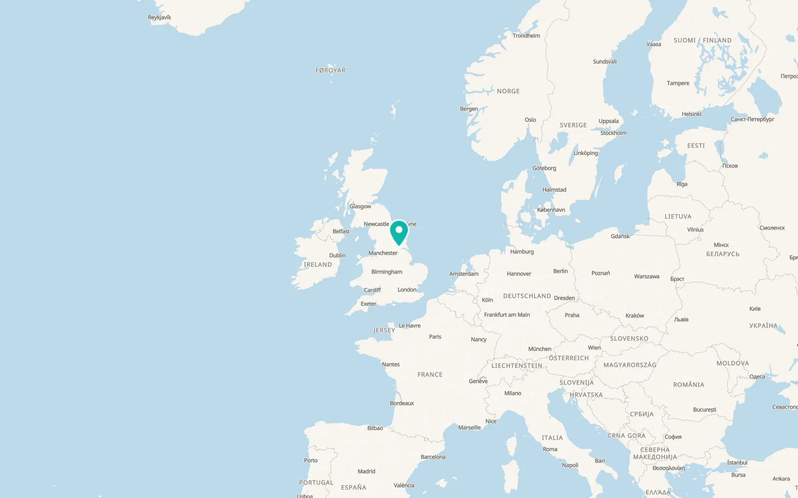 Map of Swinefleet