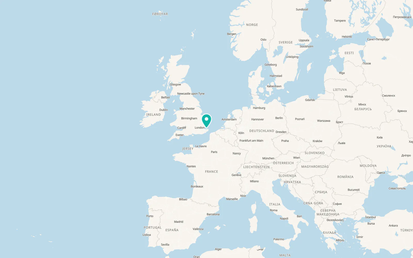 Map of Tankerton