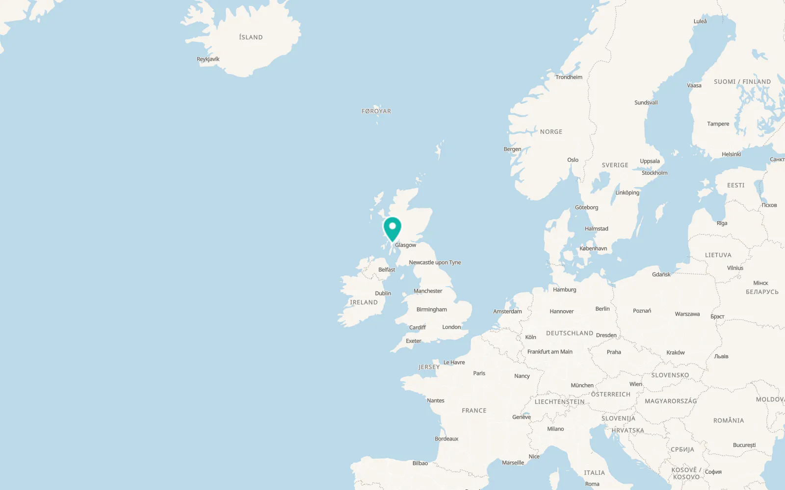 Map of Tarbert