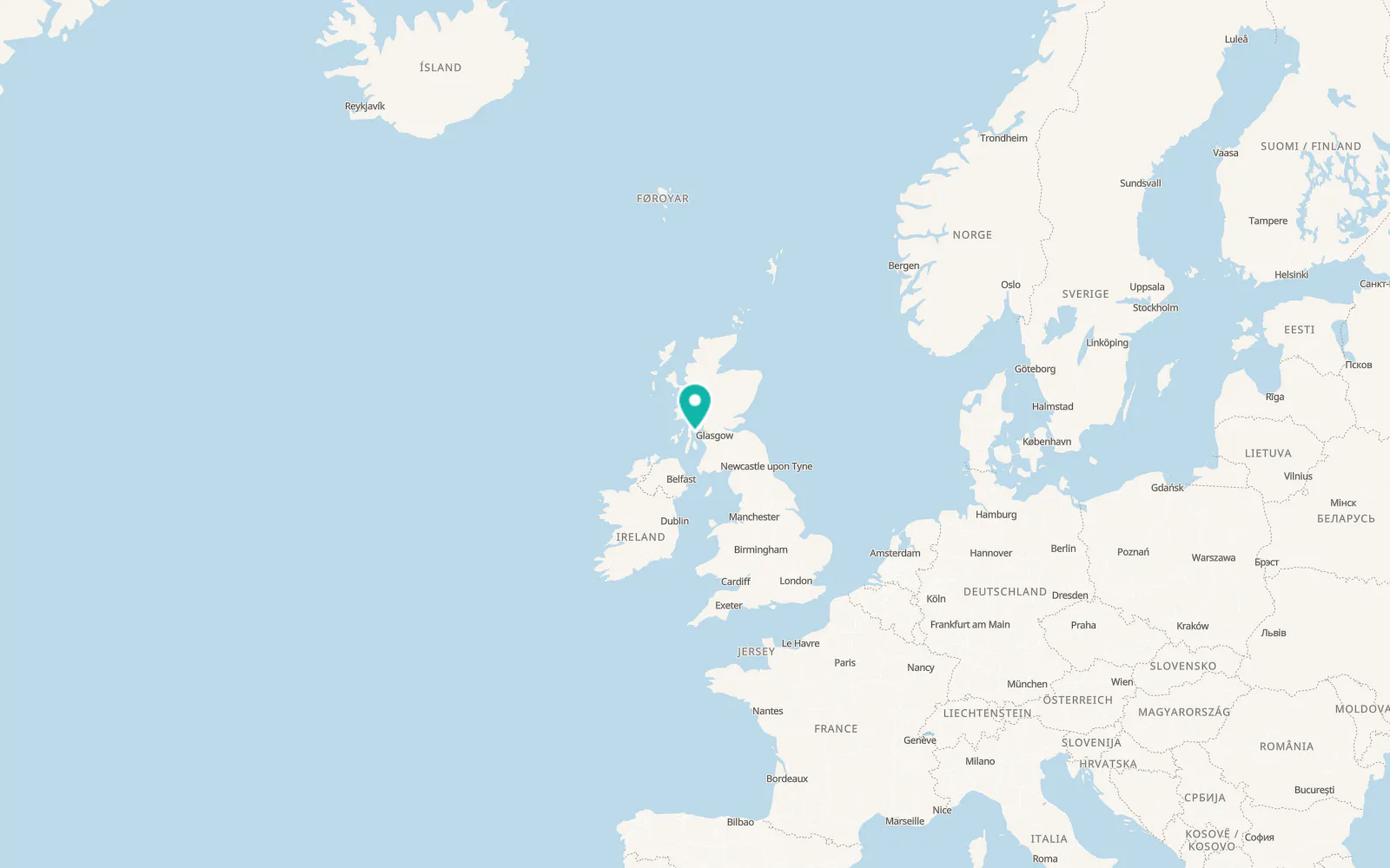 Map of Tighnabruaich