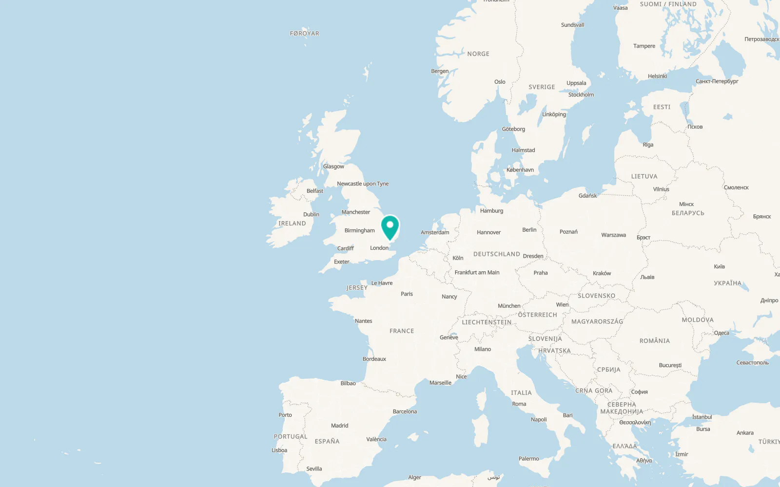 Map of Tollesbury