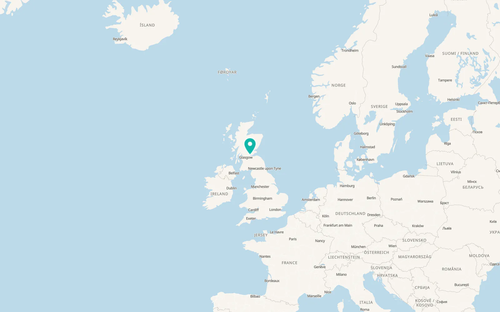 Map of Whitecross