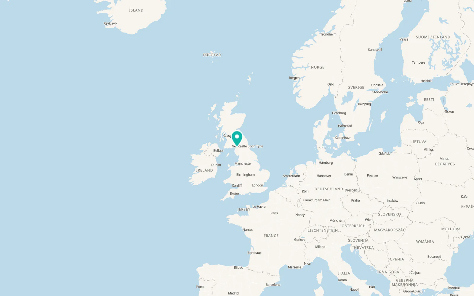 Map of Wigton