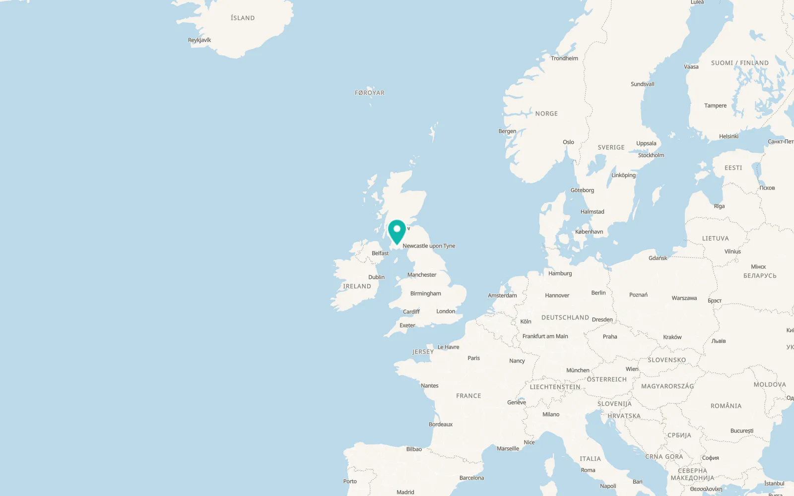 Map of Wigtown
