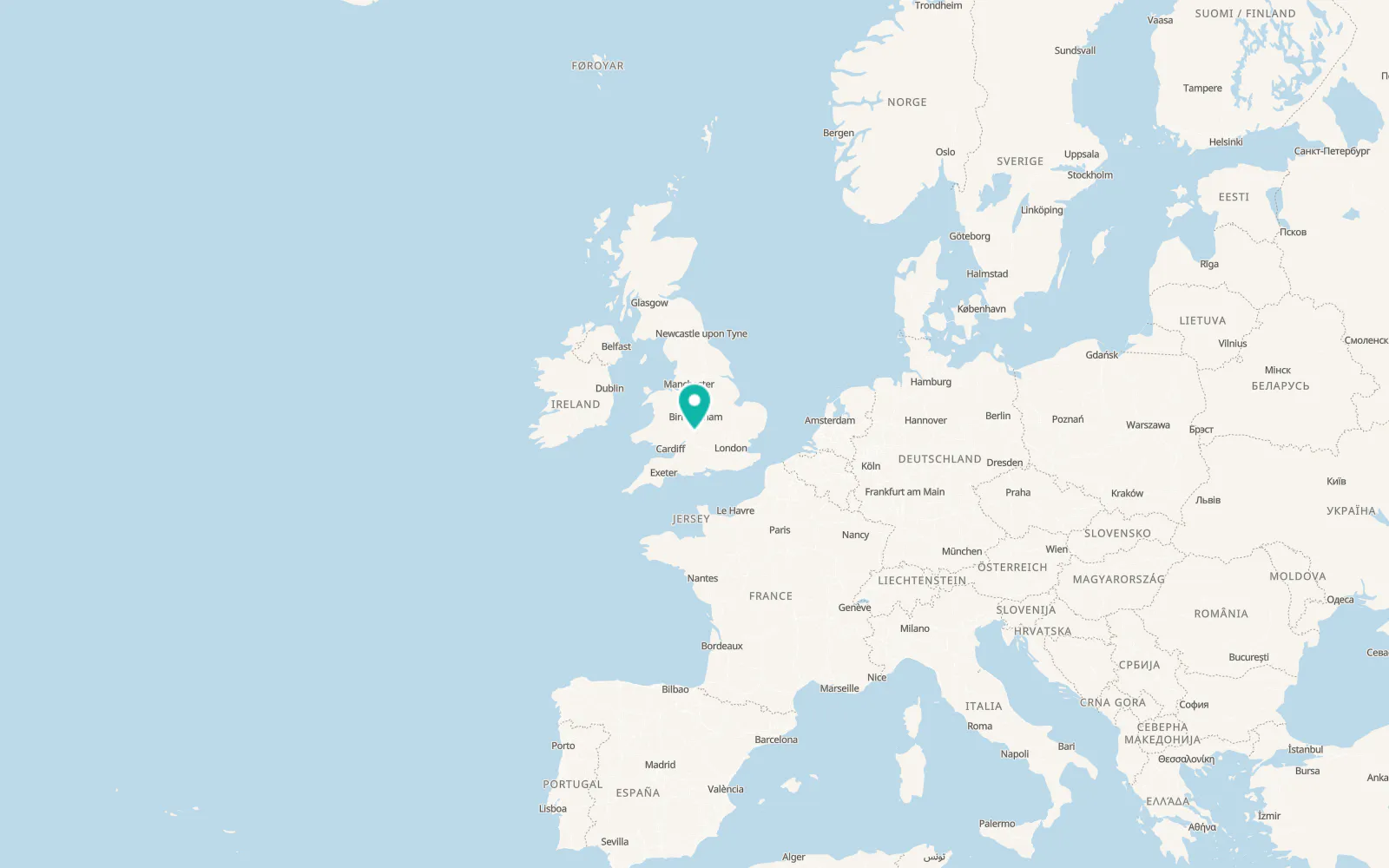 Map of Winchcombe