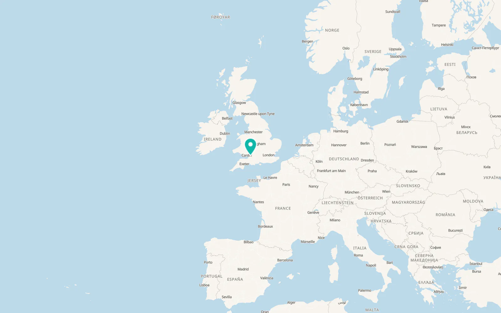 Map of Winford