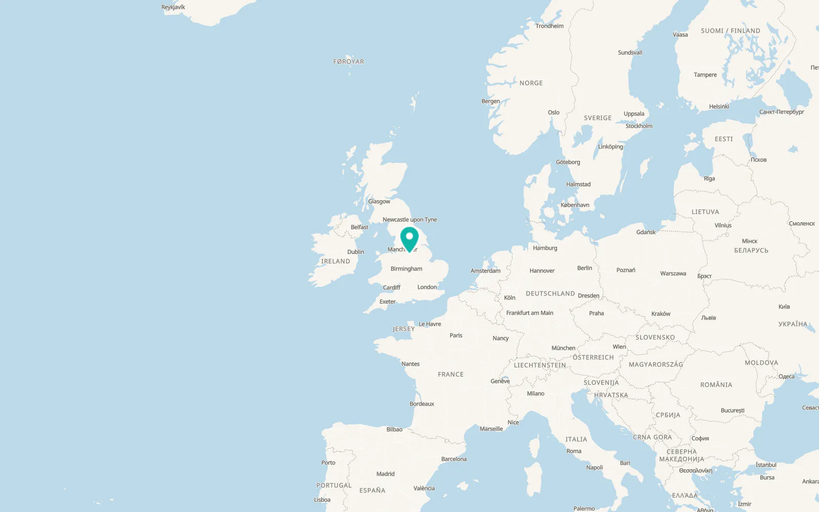 Map of Winster