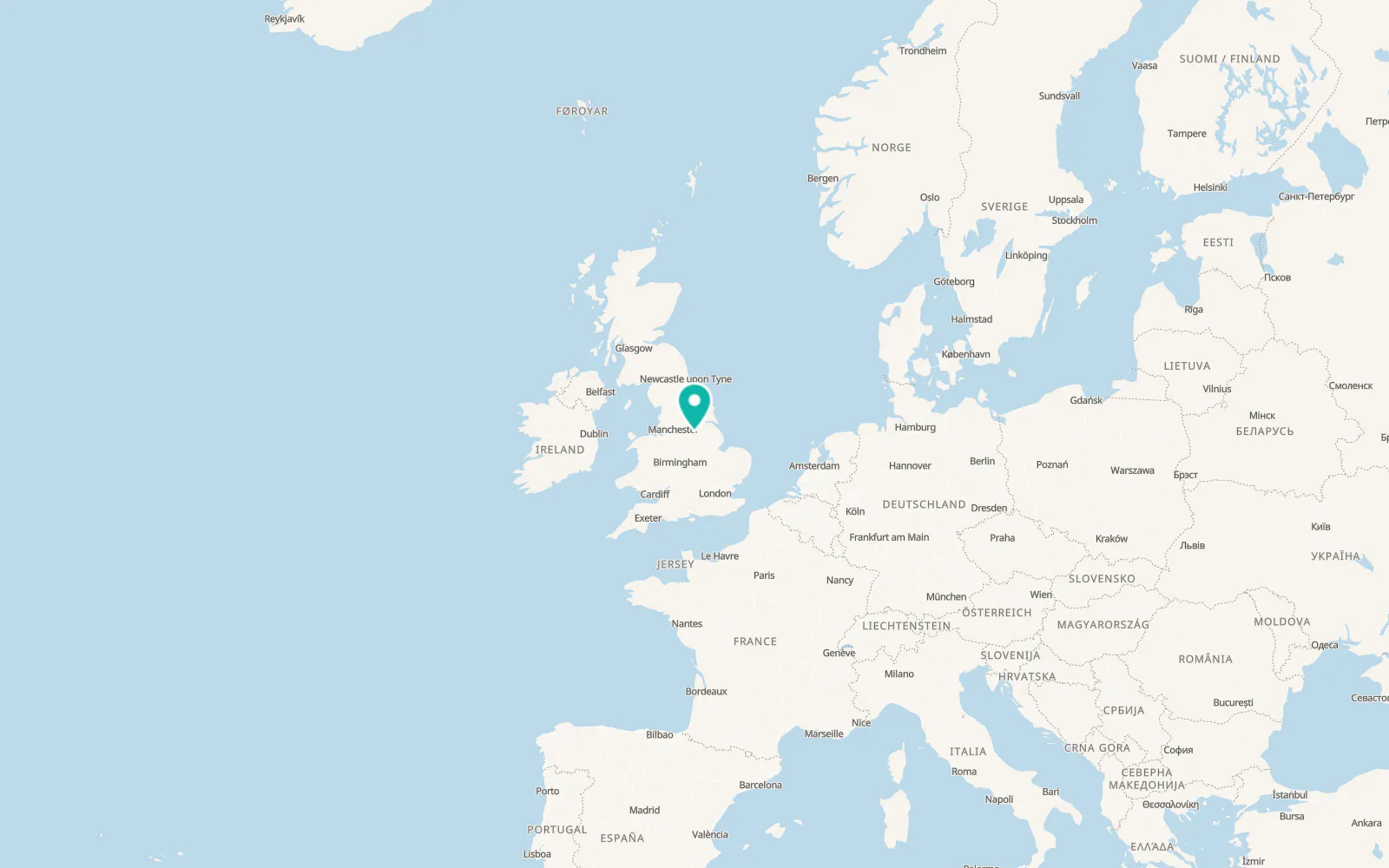 Map of Woodsetts