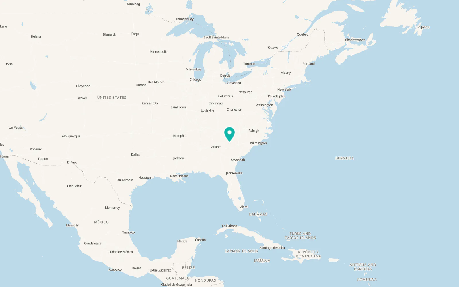 Map of Abbeville
