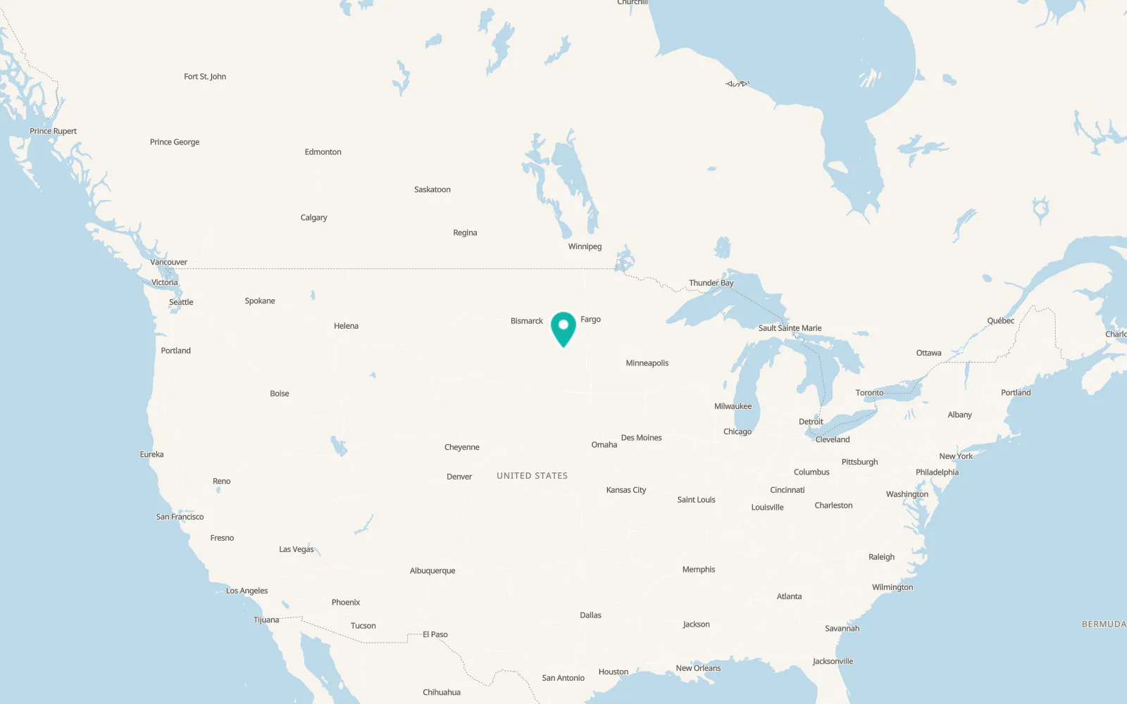Map of Aberdeen