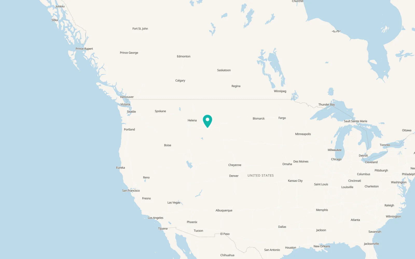 Map of Absarokee