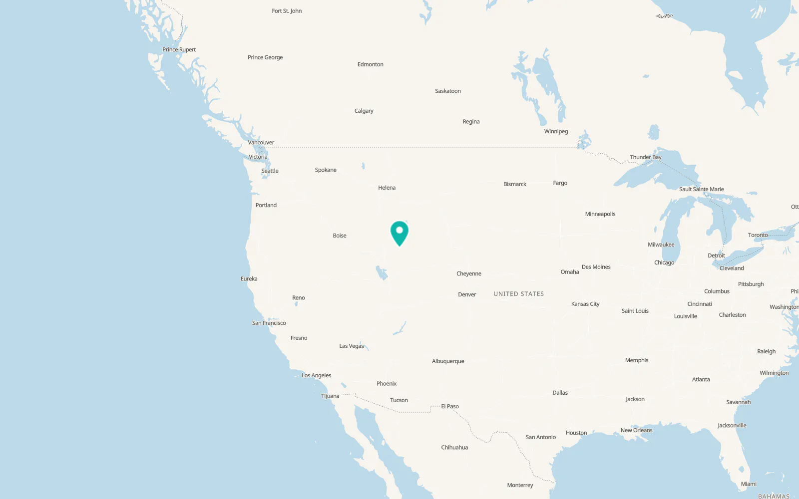 Map of Afton