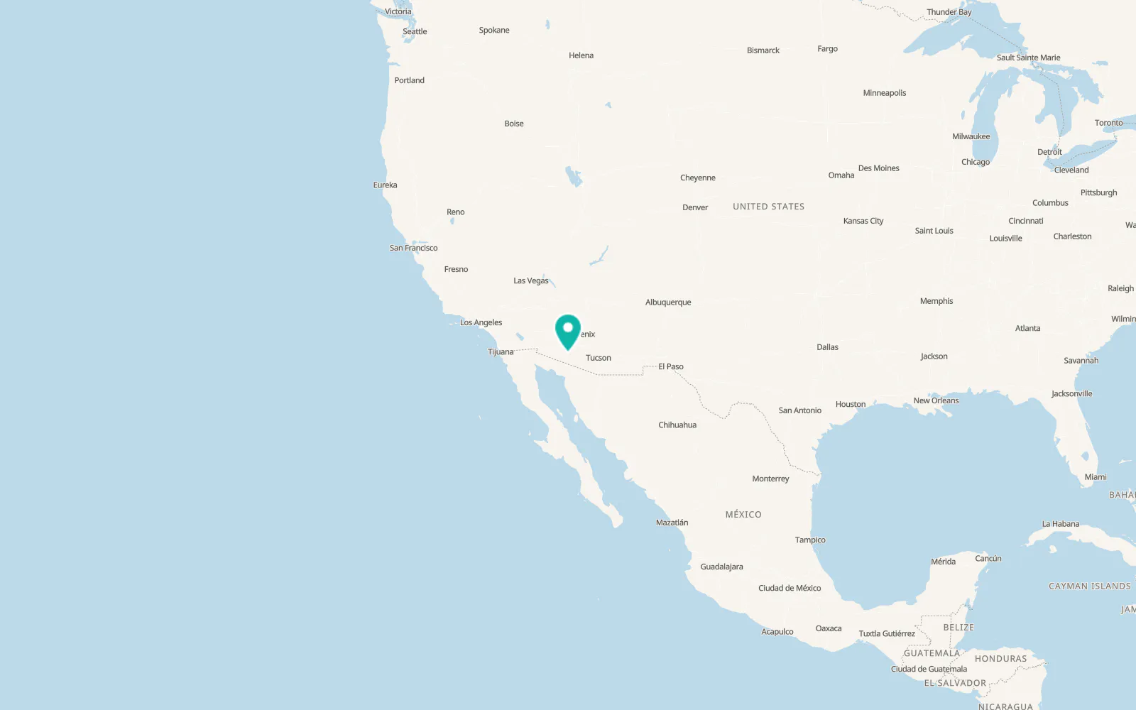 Map of Ajo