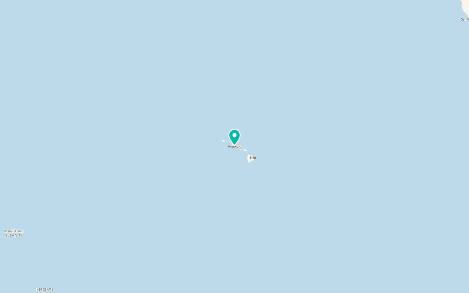 Map of Ala Moana - Kakaʻako