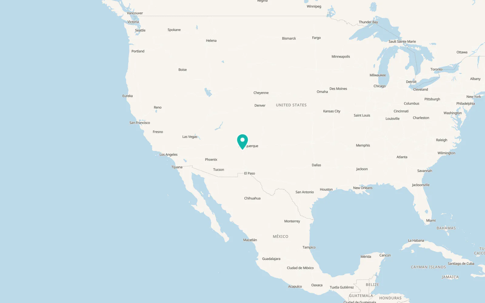 Map of Alamo