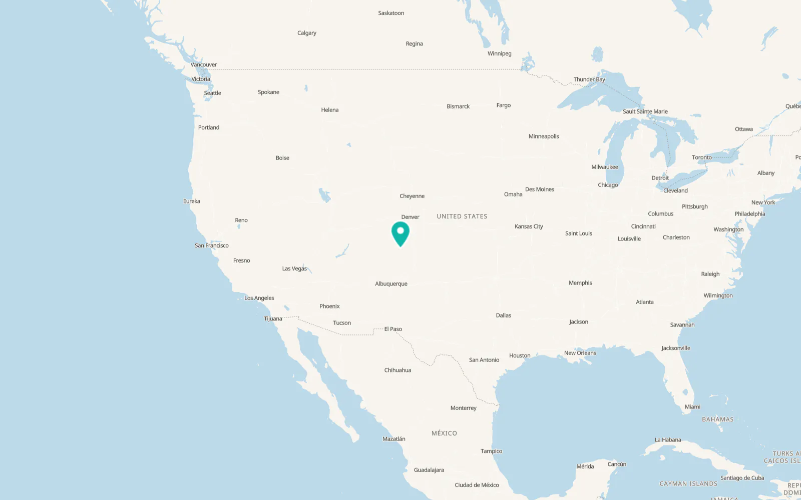Map of Alamosa East