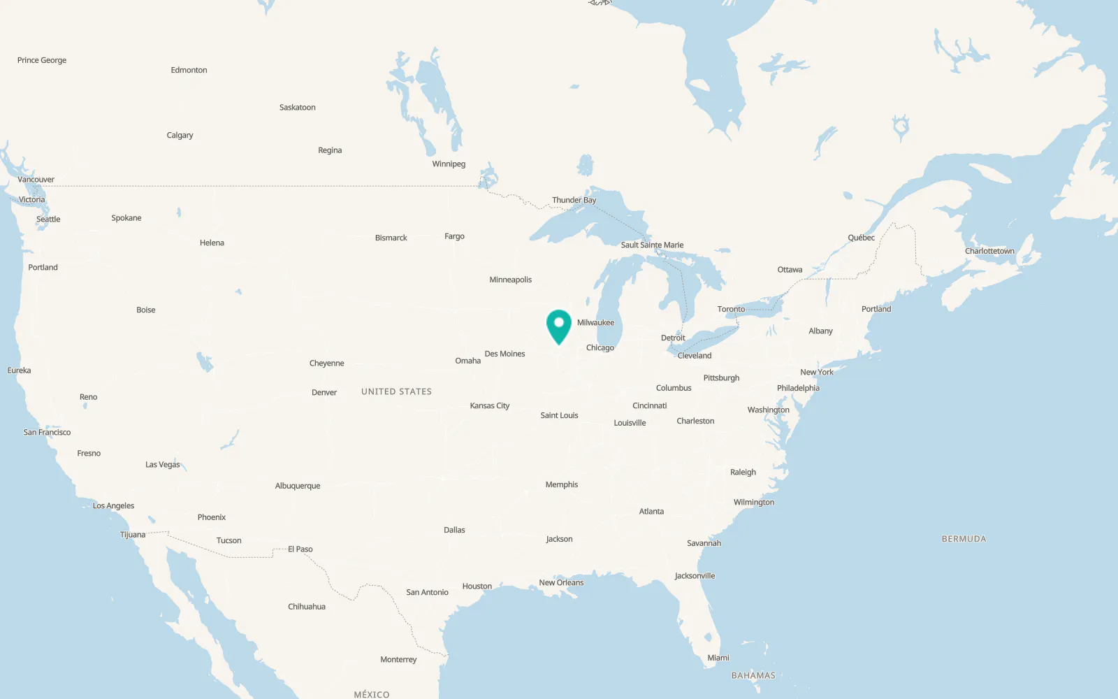Map of Albany