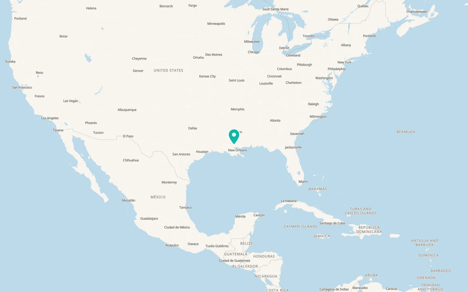 Map of Albany