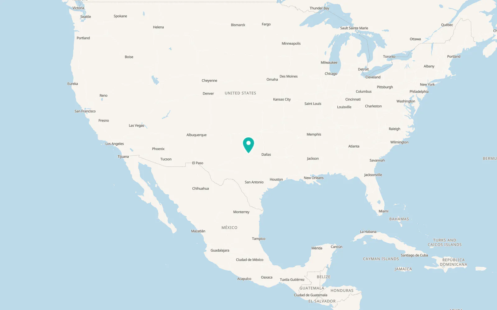 Map of Albany