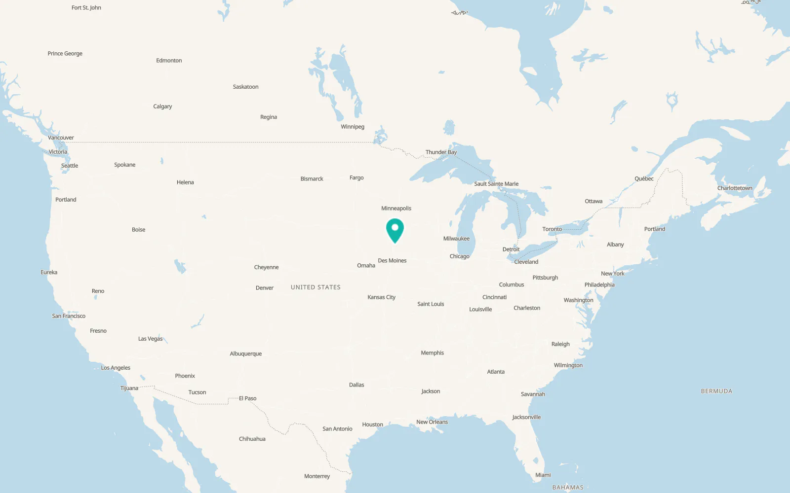 Map of Alden