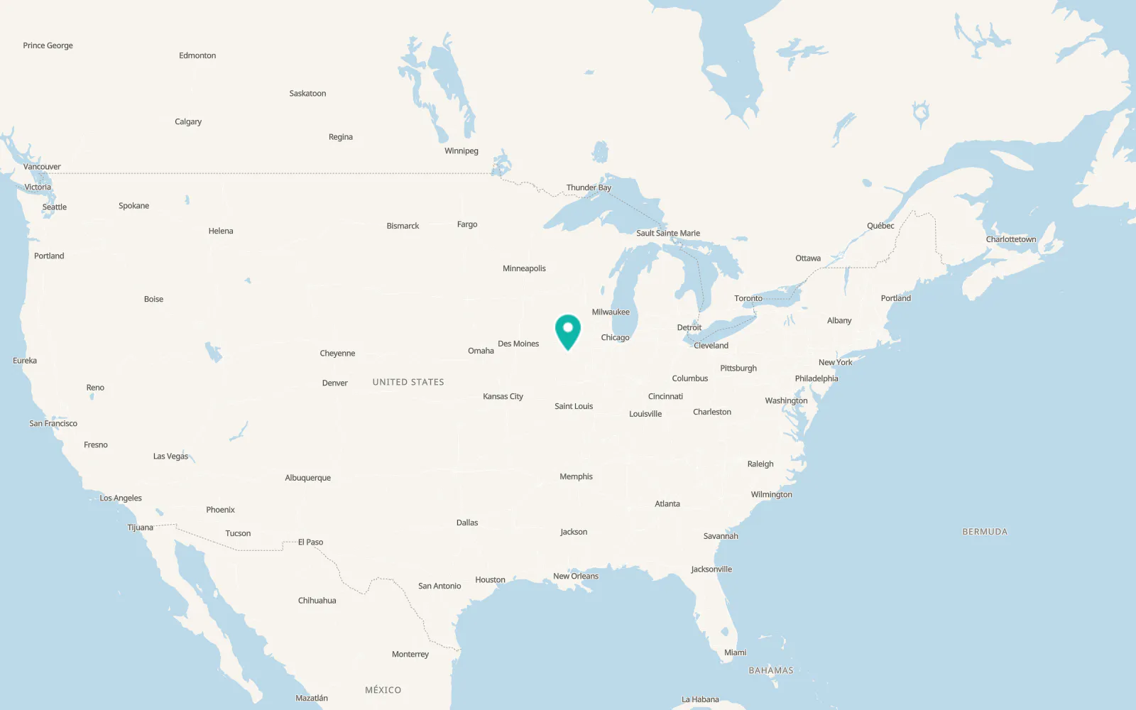 Map of Alexis