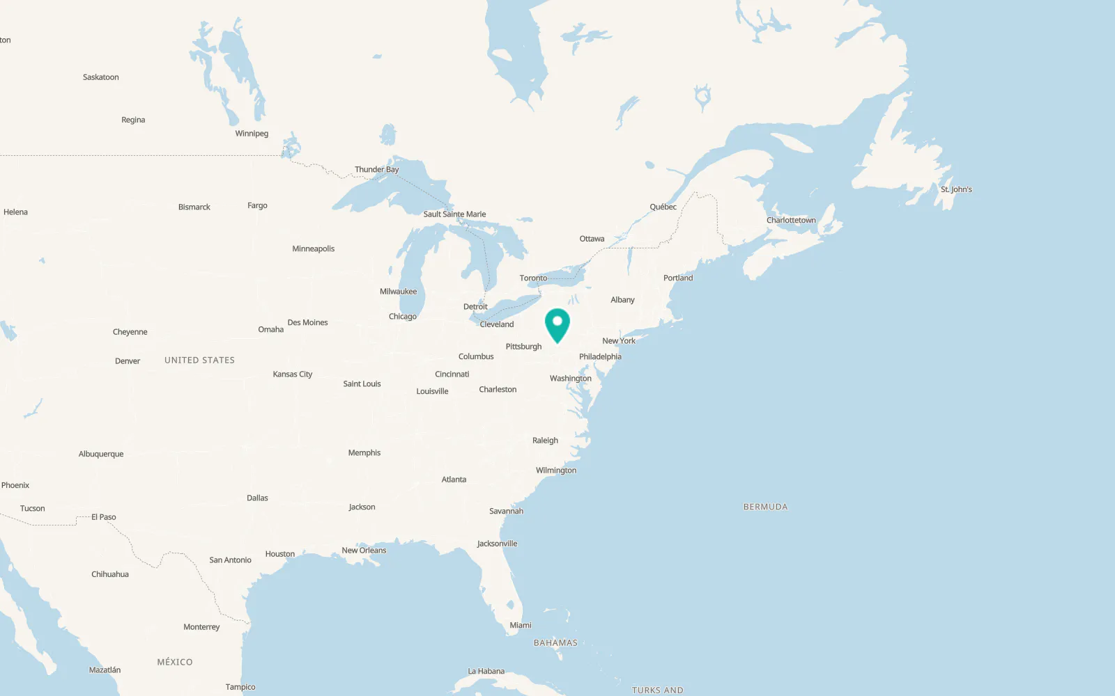 Map of Allenport