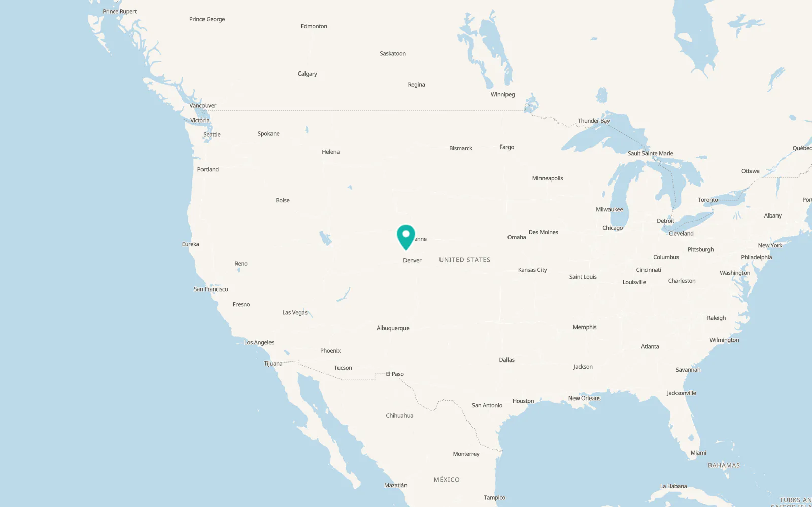 Map of Allenspark