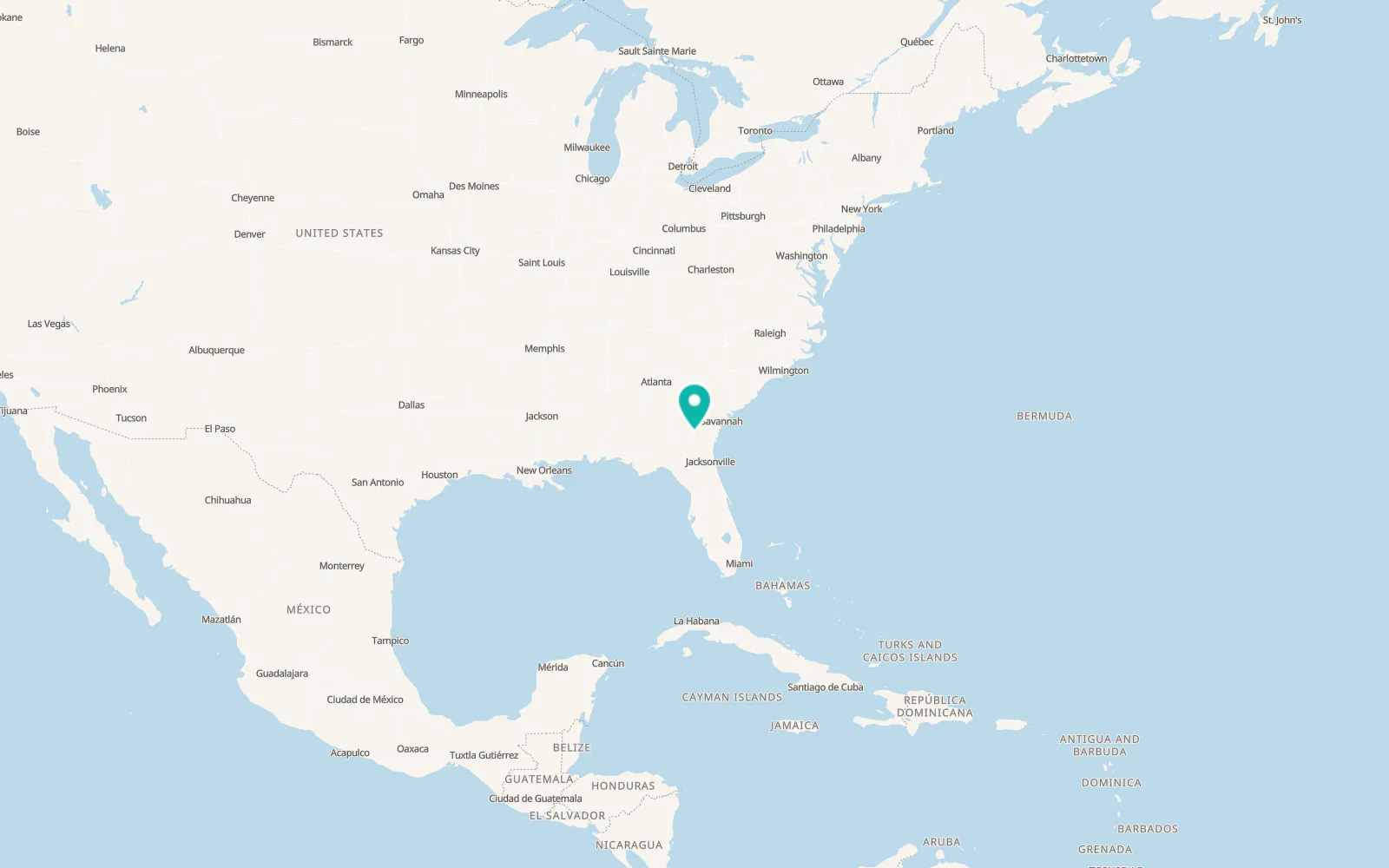 Map of Alma