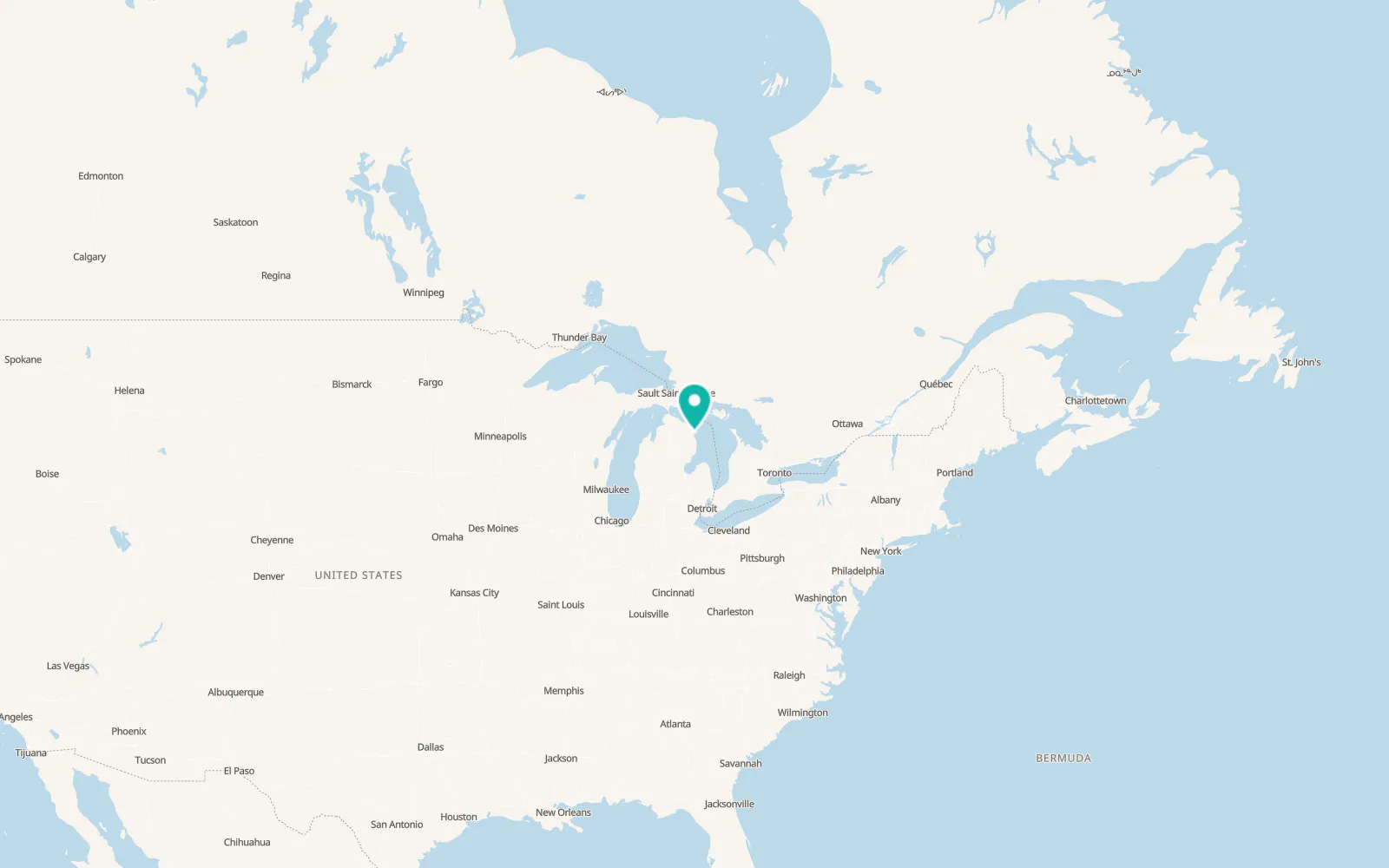 Map of Alpena