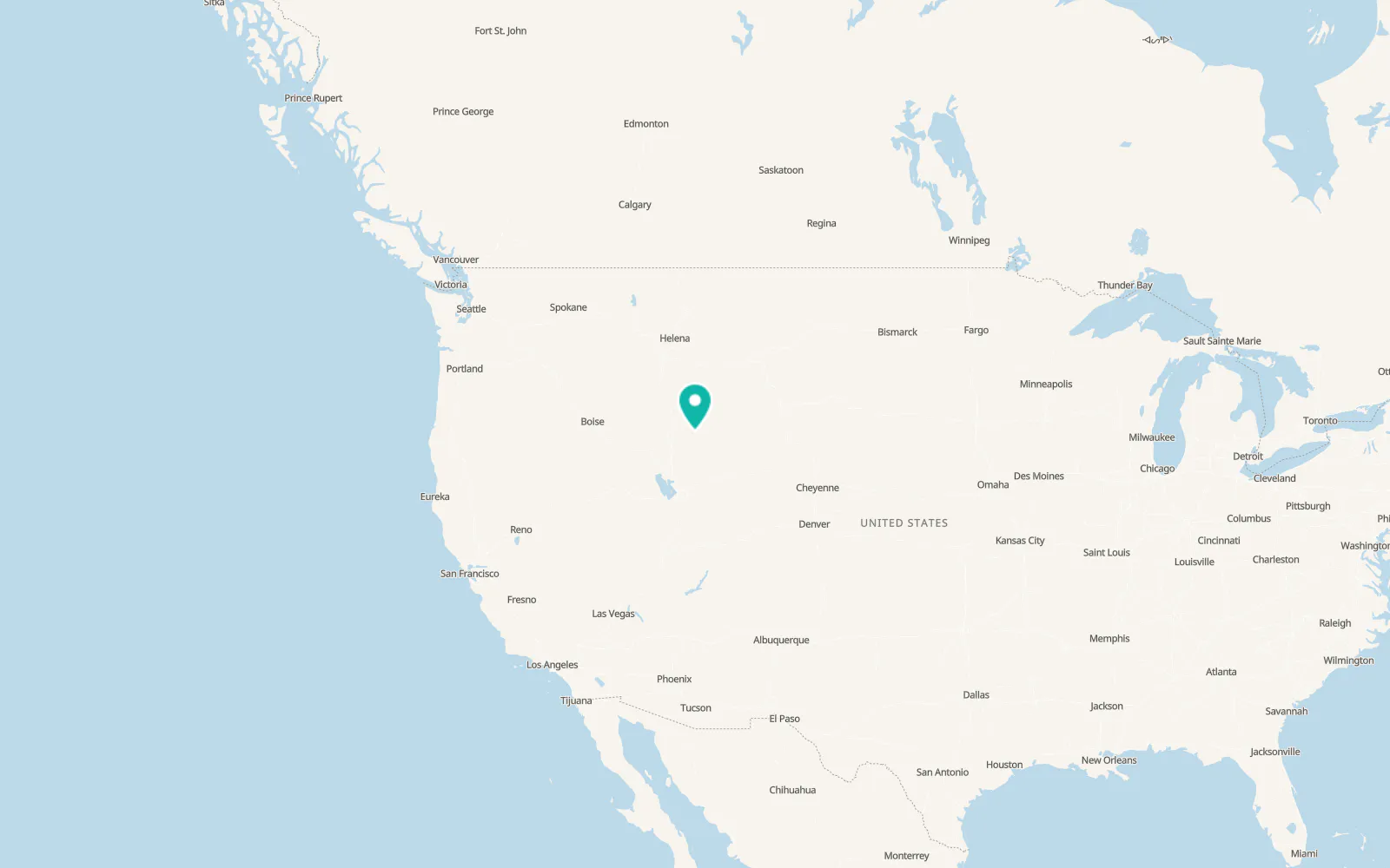 Map of Alpine