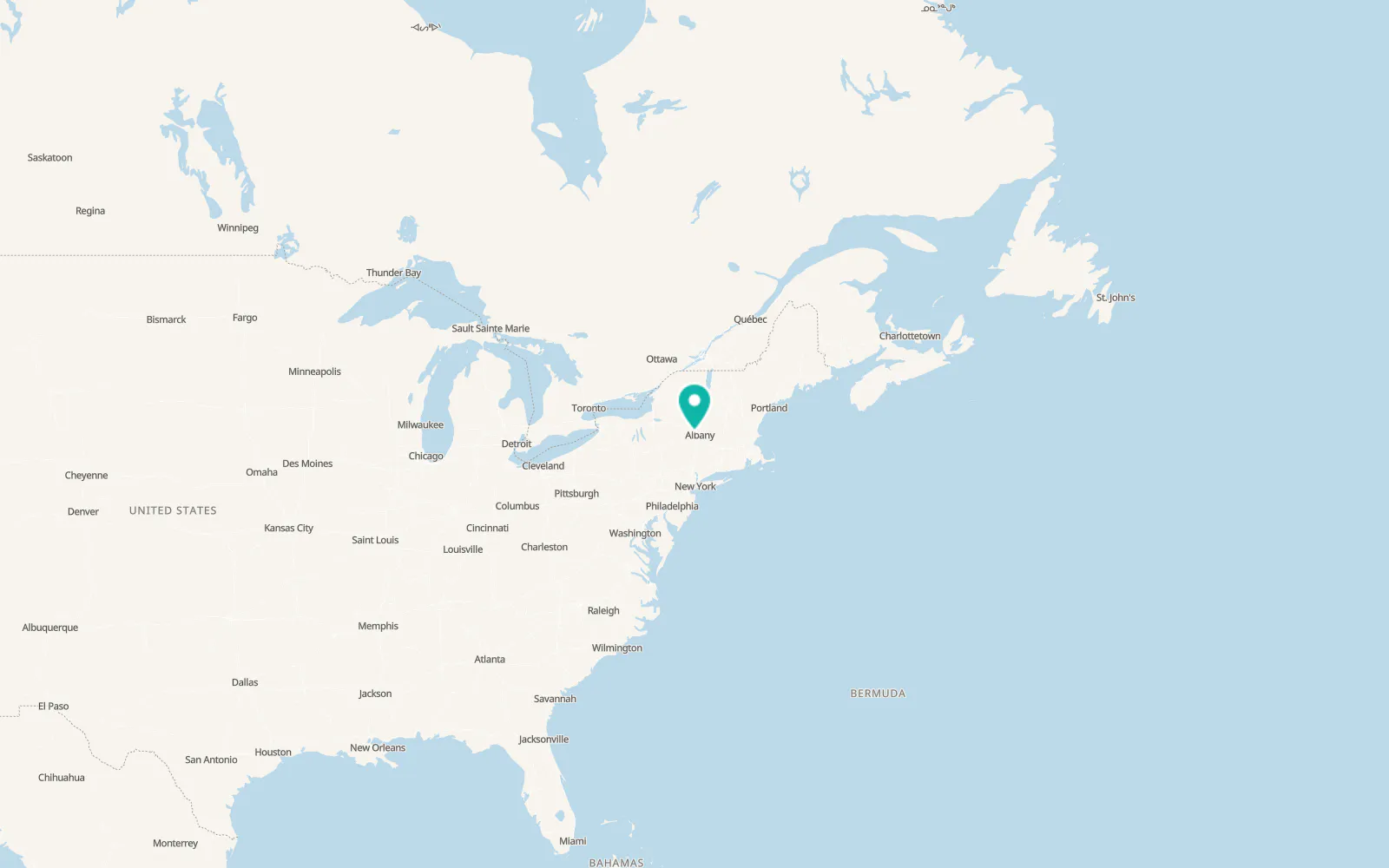 Map of Altamont