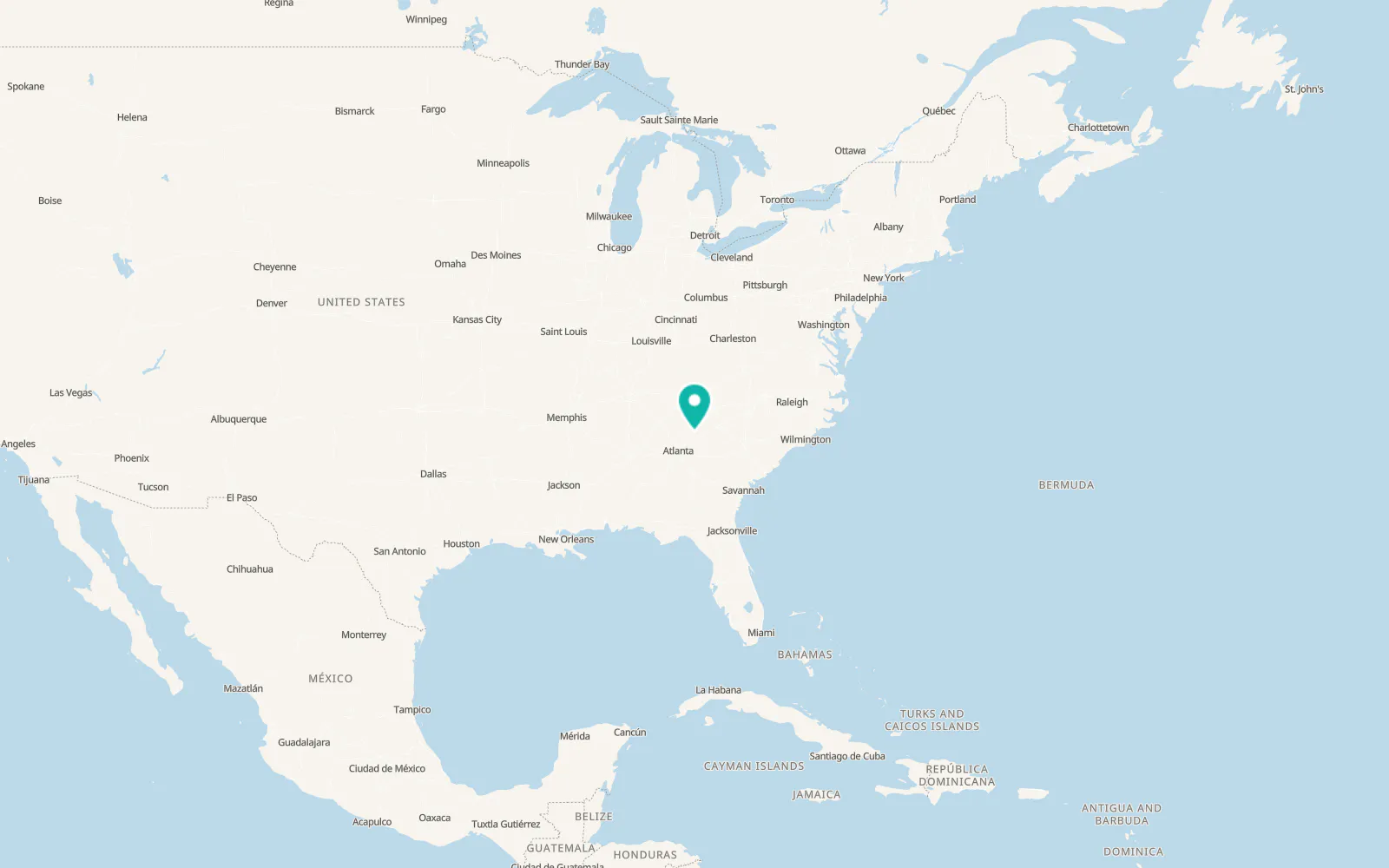 Map of Alto