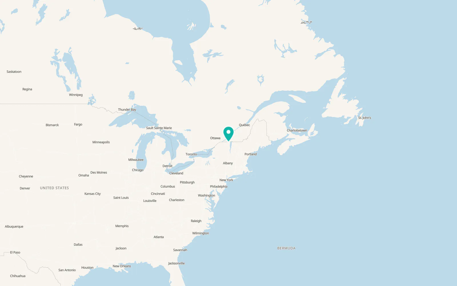 Map of Altona