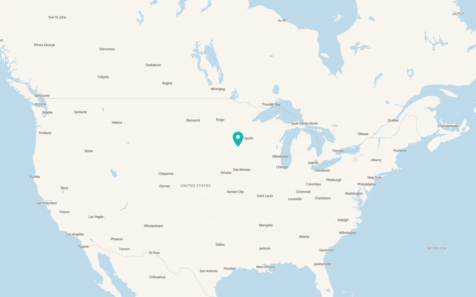Map of Amboy