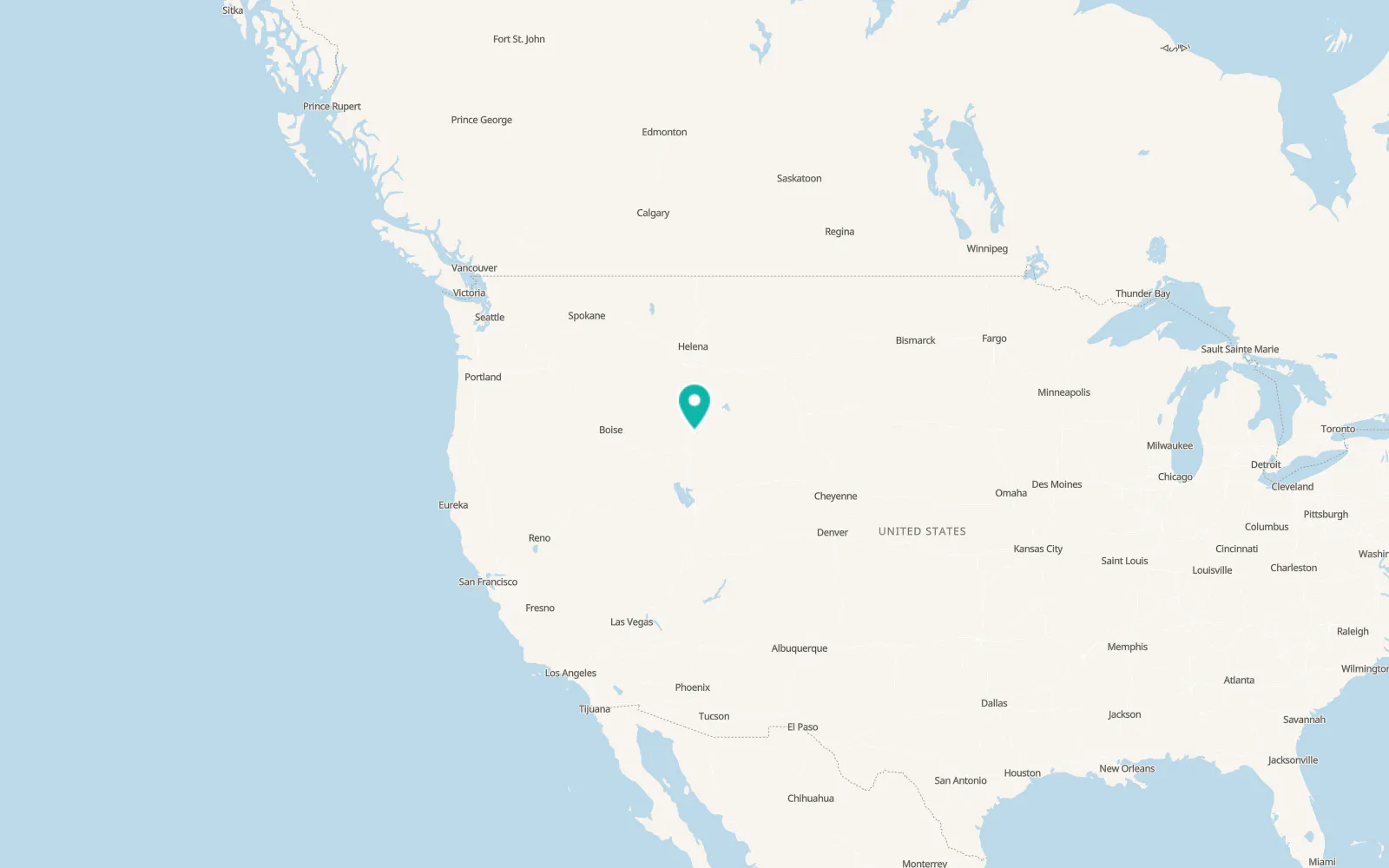 Map of Ammon