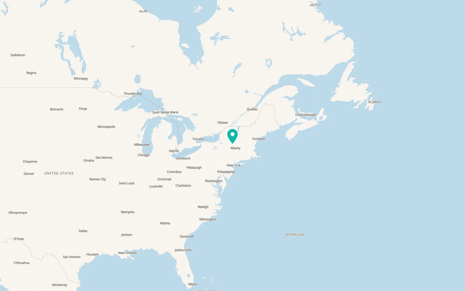 Map of Amsterdam