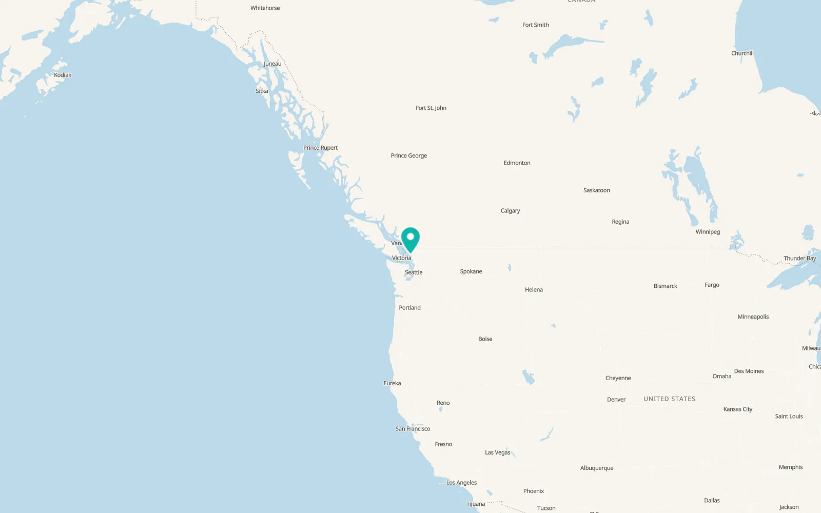 Map of Anacortes
