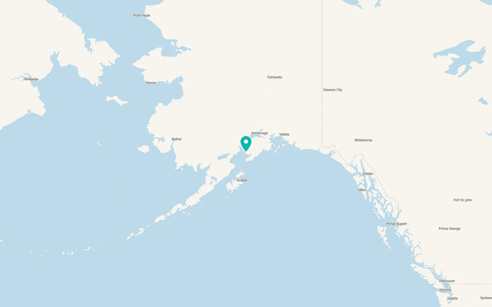 Map of Anchor Point