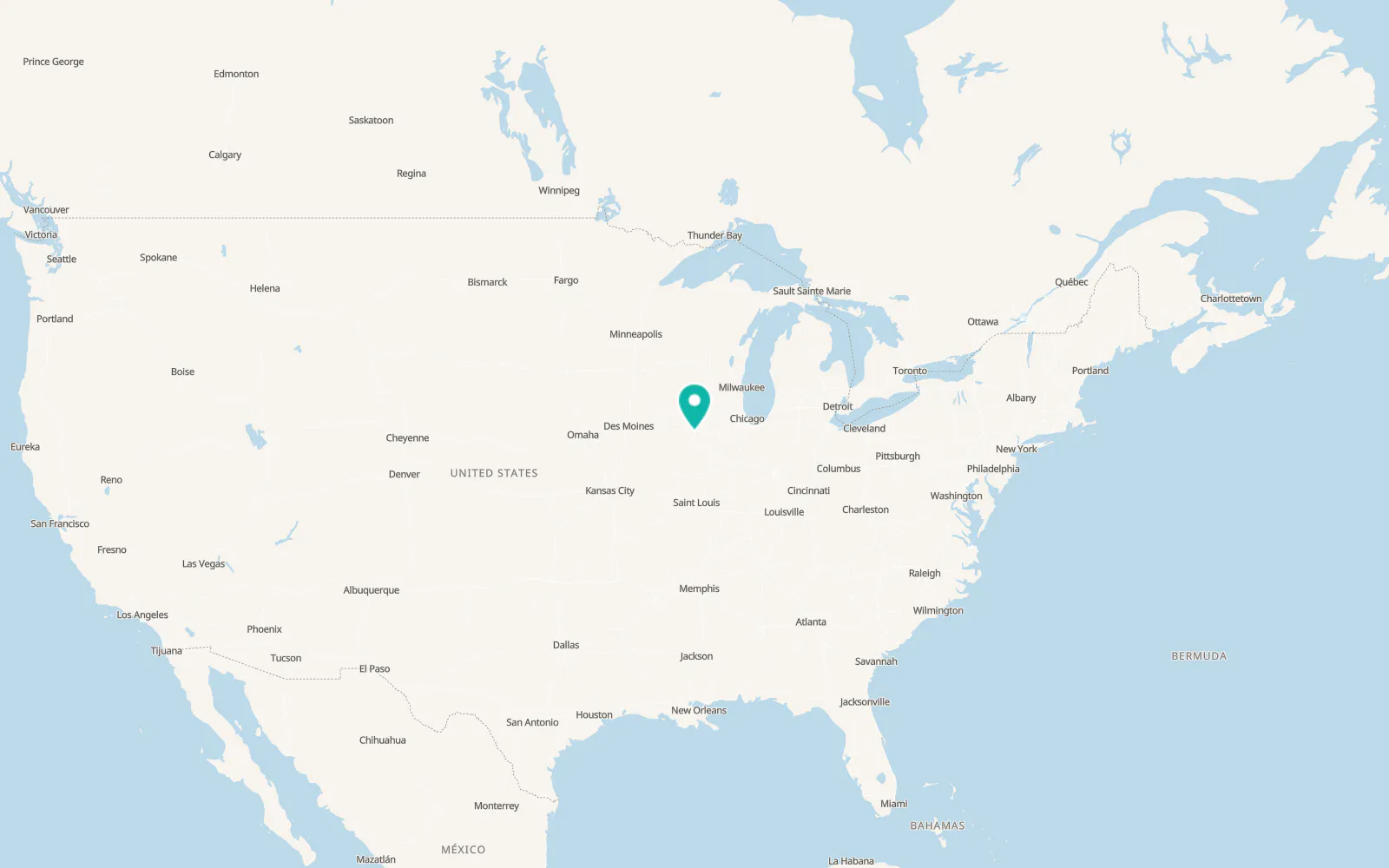 Map of Andover